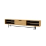 Szafka RTV-66 Drewno Lite Dąb Loft Lakier Rozmiary od 100 cm do 200 cm PREMIUM